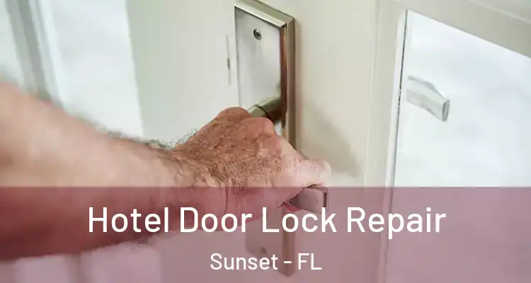  Hotel Door Lock Repair Sunset - FL