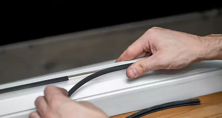 Garage Door Bottom Seal Repair in Sunset, FL