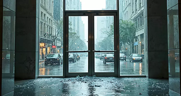 Sliding Door Leaking At Bottom Corners in Sunset, FL