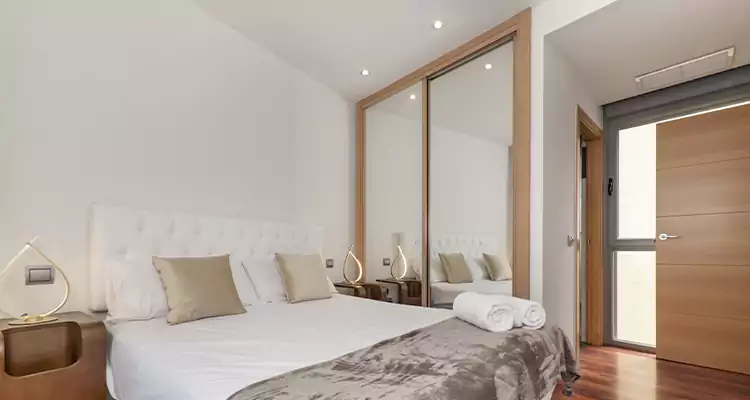 Sliding Wardrobe Door Mirror Replacement in Sunset, FL