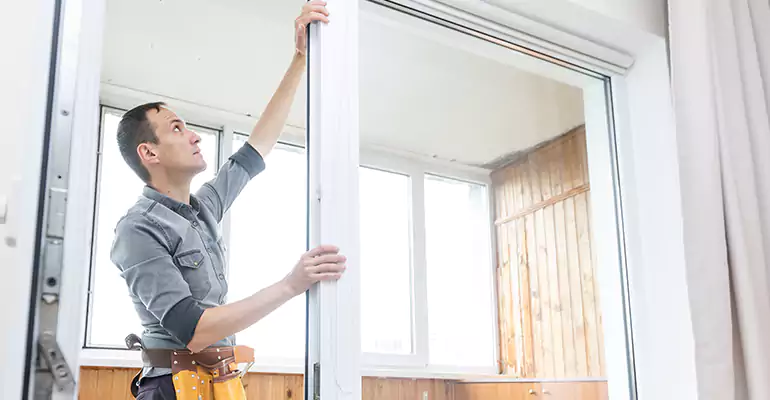 Aluminum Storefront Door Repair in Sunset, FL