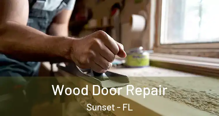  Wood Door Repair Sunset - FL